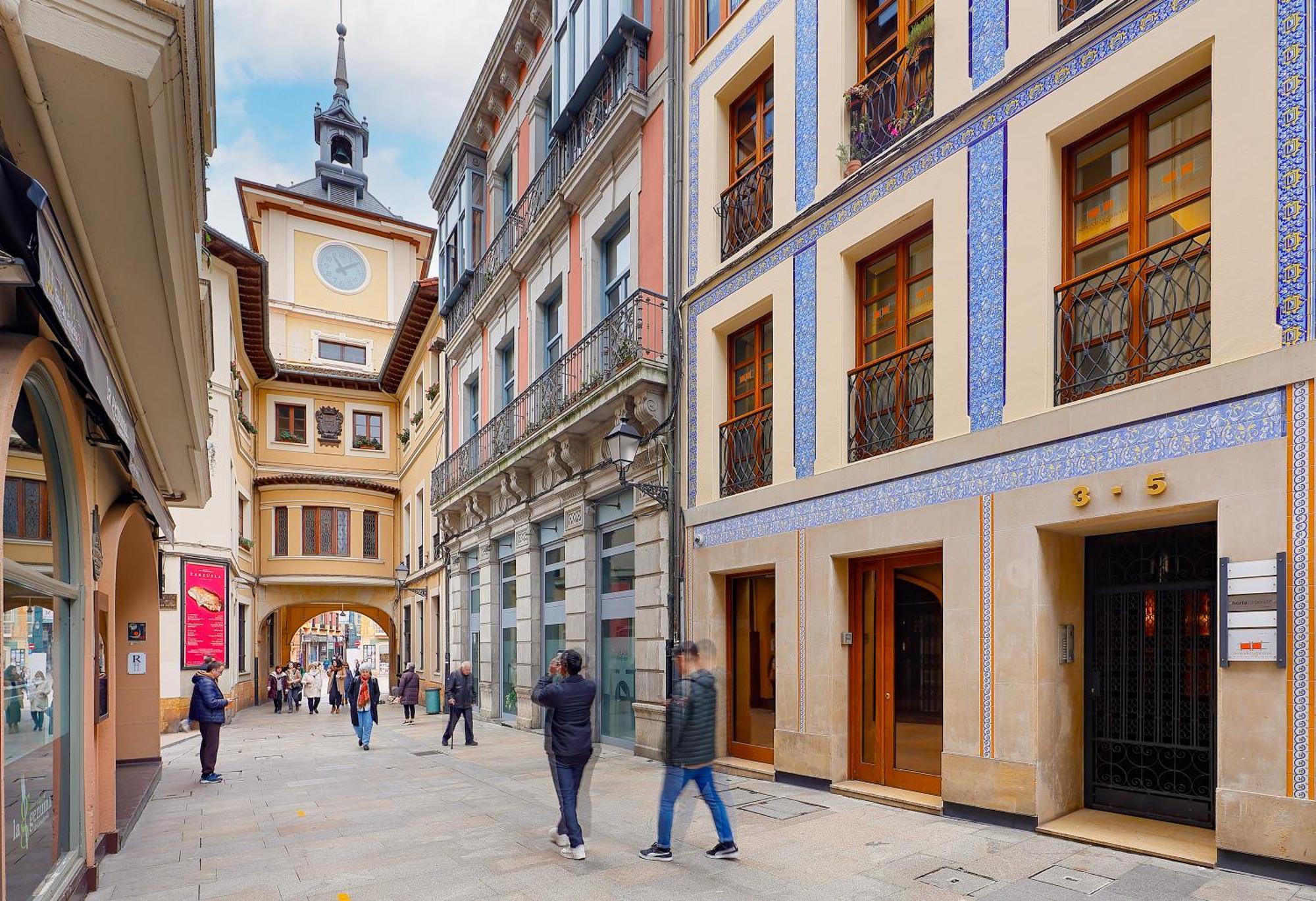 Апартаменты Casco Historico-Catedral Parking Incluido Овьедо Экстерьер фото